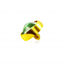 Накрутка для микродермала 4 мм GOLD GREEN