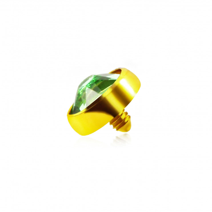 Накрутка для микродермала 4 мм GOLD GREEN  
