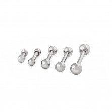 Штанга с шарами из титана 