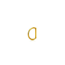 Кликер для септума с перекладиной из титана GOLD