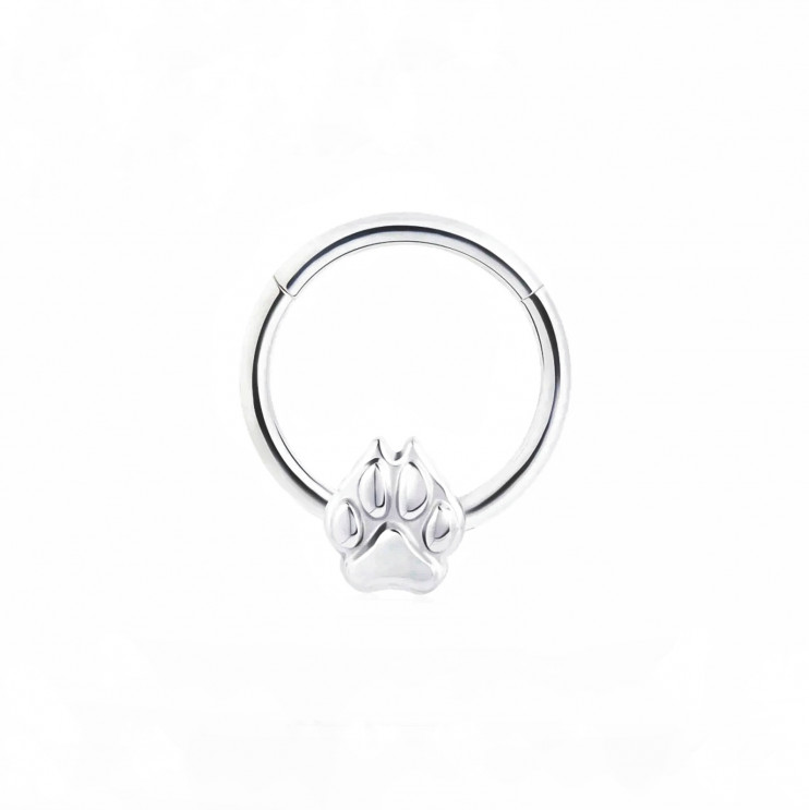 Кликер из титана со следом медведя   