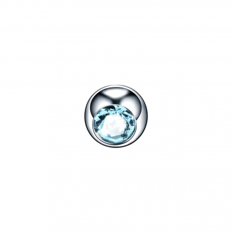 Сменные титановые шарики с кристаллом  