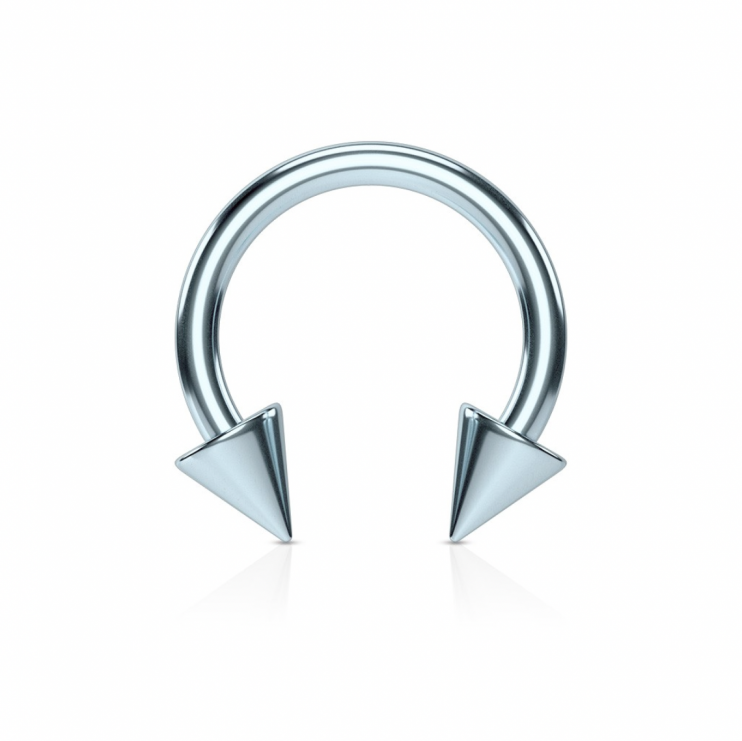 Циркуляр с пиками из стали Light Blue  