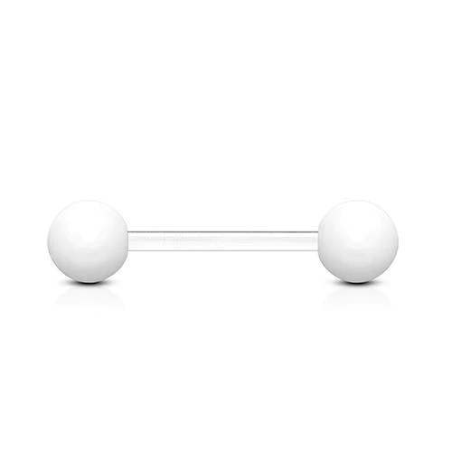 Штанга для языка с шарами из акрила