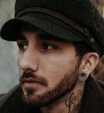 Тоннель с закручивающимся бортом из стали Black