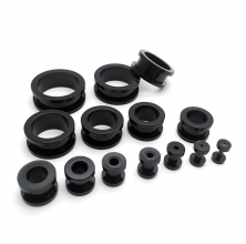 Тоннель с закручивающимся бортом из акрила Black