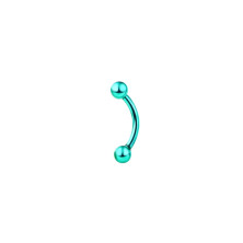 Микробанан из титана 1.2х6х3х3 мм.LIGHT GREEN