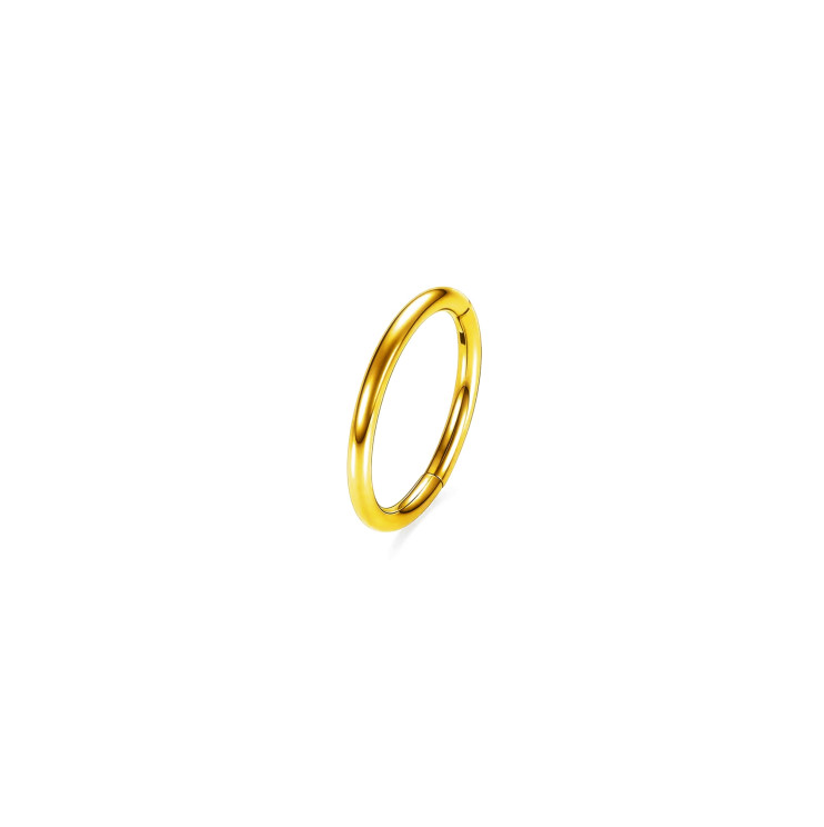 Кликер из титана розовое золото  