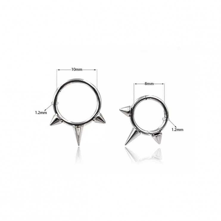 Кликер с пиками из титана