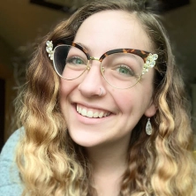 Дабл-кликер из титана с цирконами