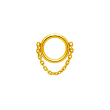 Кликер из титана с цепочкой GOLD