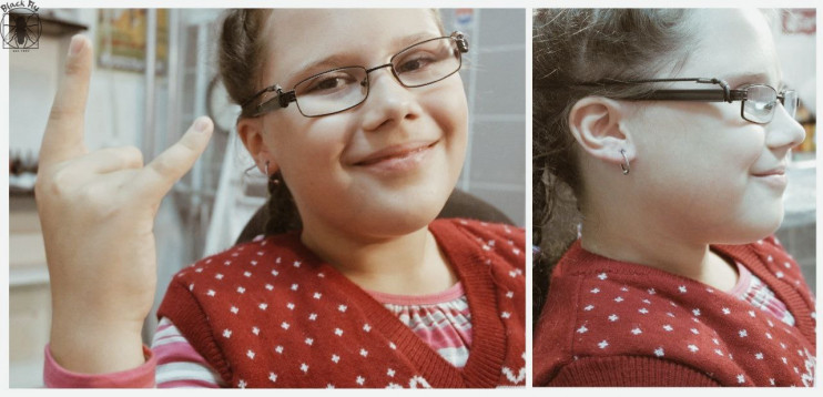 Детский пирсинг ушей